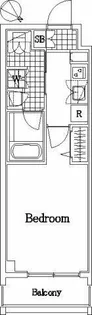 ザ レジデンス オブ トーキョーKK06【3階】の間取り