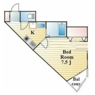 アルビオン田端【4階】の間取り