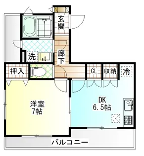 松本マンション【2階】の間取り