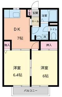 エトワールII【2階】の間取り