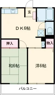 シティハイム セルバ【1階】の間取り