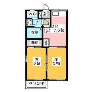 フレグランス会【1階】の間取り
