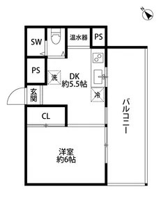 チサンマンション大川前【11階】の間取り