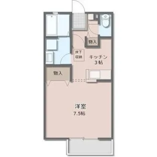 アルグレイV【1階】の間取り