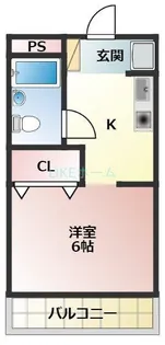 グランドメゾン本中山【1階】の間取り