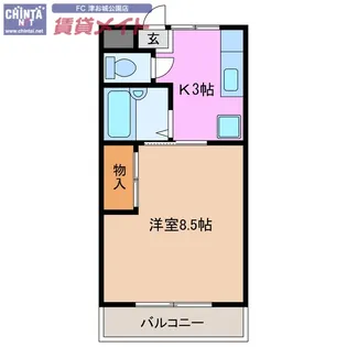ジョイフル【1階】の間取り