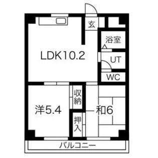 メゾンファミーユ【3階】の間取り