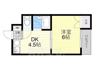 エステートツクイ【3階】の間取り