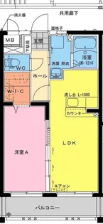 ソルブリアンド【1階】の間取り