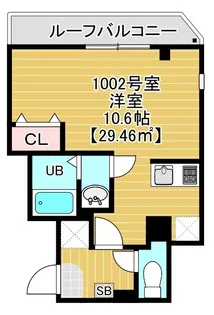 ソラトワーヌ【10階】の間取り
