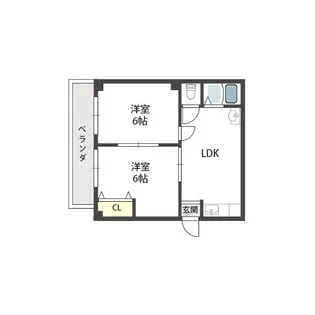 ニッコーハイツ【3階】の間取り