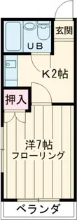 メゾン愛【2階】の間取り