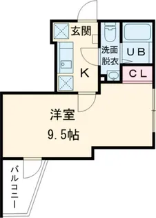 ヒルズ子安町【4階】の間取り