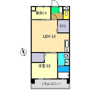 ラシーヌ大【1階】の間取り