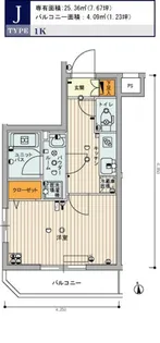 スカイコート池袋西弐番館【2階】の間取り