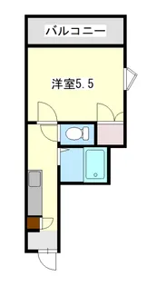 A・REK TENPOZAN【5階】の間取り