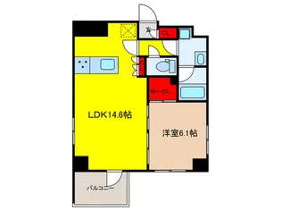 ALTERNA銀座【2階】の間取り
