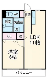 ユアーキャッスル【3階】の間取り