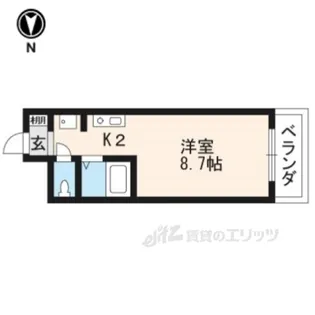 メゾン・ド・メスプ【5階】の間取り