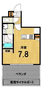 good8 mirai 上賀茂【4階】の間取り