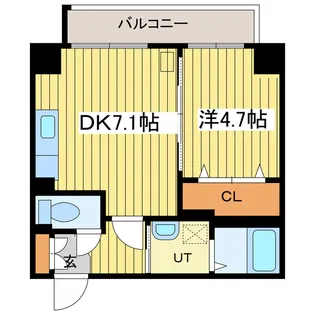第7ふじビル【4階】の間取り