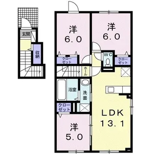 フォルテシモ VI【2階】の間取り