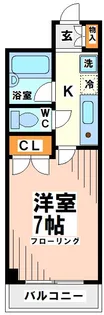 サンパラッツオ参番館 当社管理物件【4階】の間取り