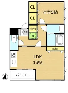 ラ・ヴニール目白【2階】の間取り