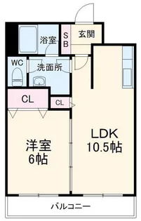 パレスヒルズ21【2階】の間取り