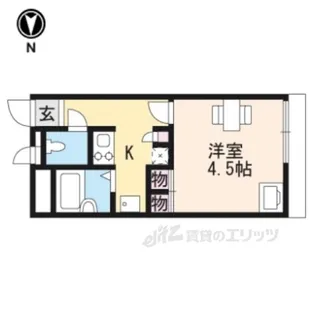 レオパレスT&S2【1階】の間取り