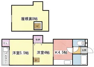 ロートレック幕張本郷【2階】の間取り