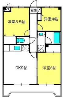 グランパレスNSK【3階】の間取り