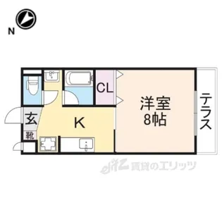 SurplusIハピネスA【2階】の間取り