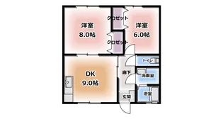 ポラリス・ハウゼン【2階】の間取り
