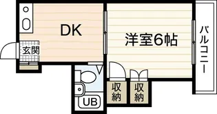 第2竹原ビル【3階】の間取り