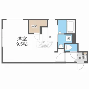 ラフィーネ大通円山(Raffine大通円山)【4階】の間取り