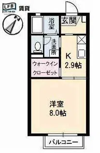 グランシード立石【1階】の間取り