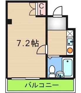 サンライフ岸里【2階】の間取り