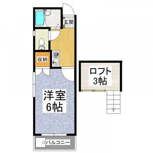 ソファレ錦町【2階】の間取り