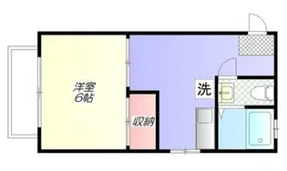 真島ビル【2階】の間取り