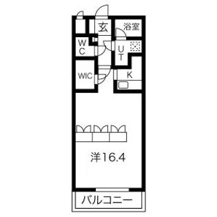 Petite-maison欅(プティメゾンケヤキ)【2階】の間取り