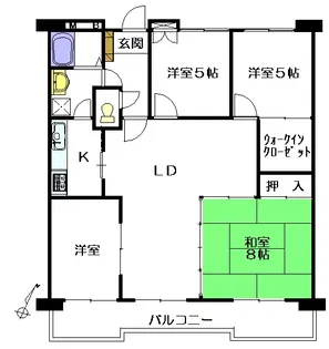 パークホームズ坂イーストコート【9階】の間取り