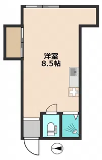 ベルハイツ【2階】の間取り