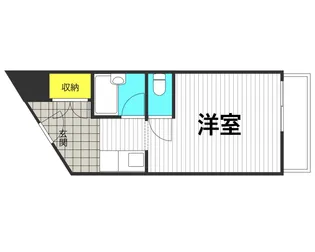 ネオコーポイケダヤ2号館【4階】の間取り