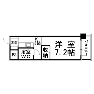 クレインマンション【4階】の間取り