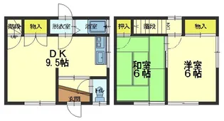 広島県福山市草戸町2【一戸建】の間取り