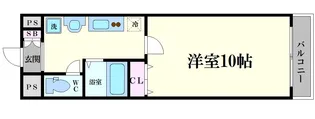ロイヤルキャッスル【10階】の間取り