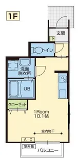 LeveL twee(ルベル ツー)【1階】の間取り