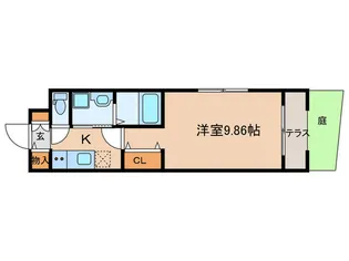 郷前町2丁目マンション【1階】の間取り