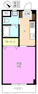 ブルームハイツ【1階】の間取り